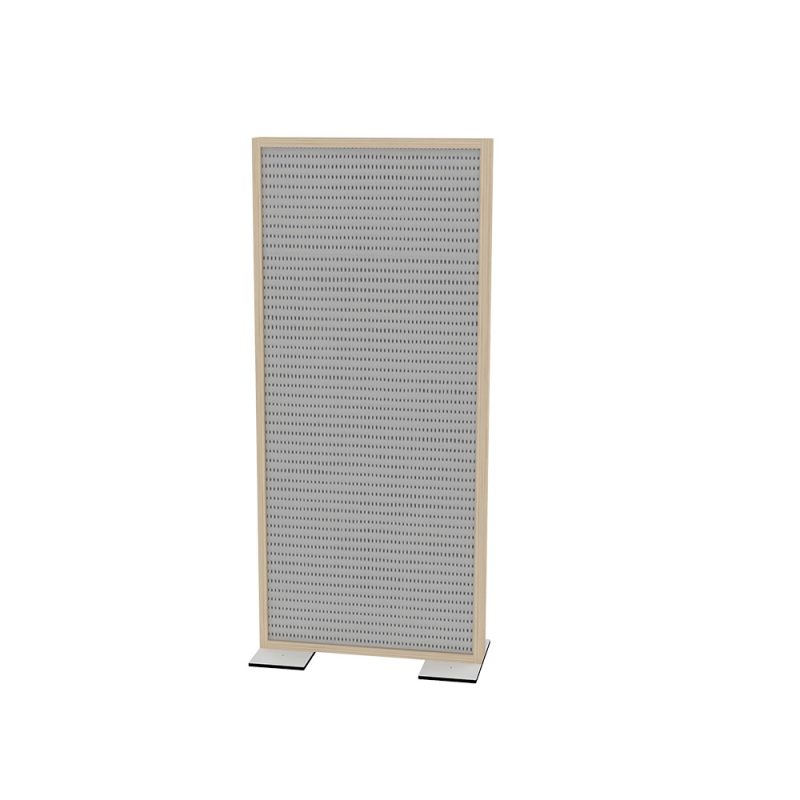 Cloison Acoustique EPM fond textile sans plinthe 80x180